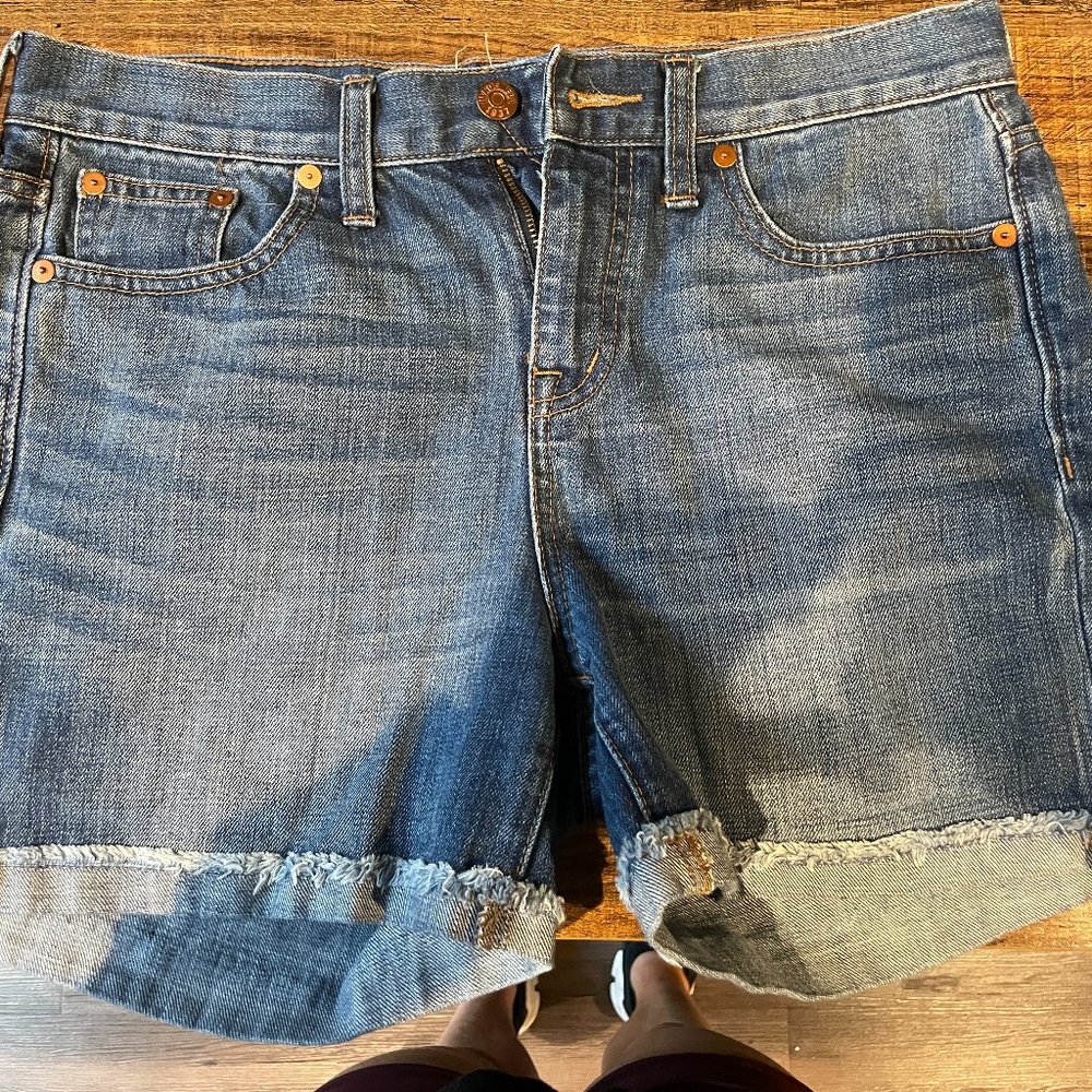 Madewell Demin Jean Shorts Size 26